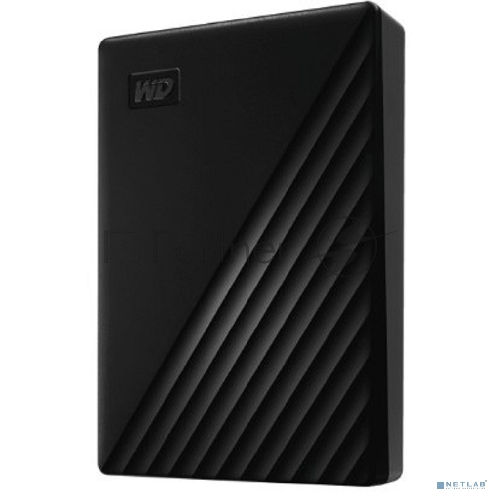 Внешний HDD 2.5" Western Digital My Passport, 2TB, USB 3.2 Gen 1 Type-A, 5400 rpm, черный