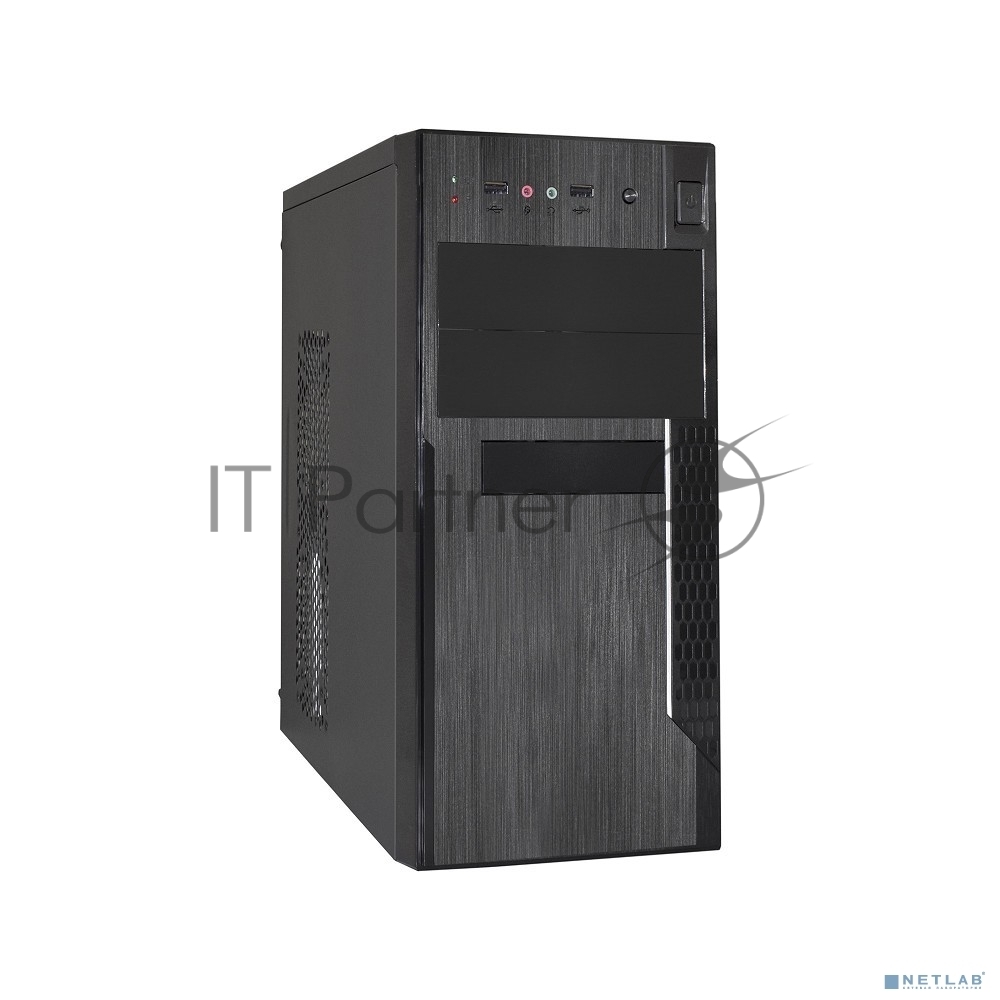 Компьютерный корпус Minitower ExeGate EX283243RUS MA-373X-UN450 Black, mATX (UN450, 120мм) 2*USB, Audio