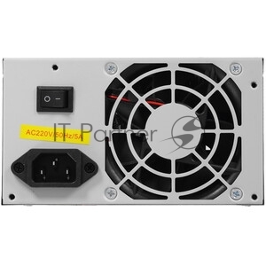 Блок питания ExeGate CP550 (EX282078RUS), 550Вт, 80мм, серебряный