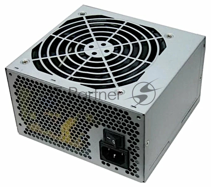 Блок питания Foxline FZ500R, 500W, 120мм, серый