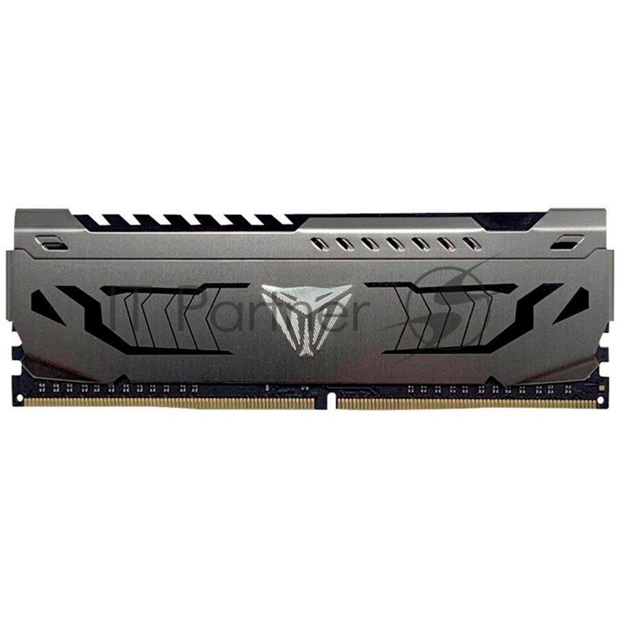 Оперативная память Patriot Viper Steel, DDR4, 32GB (1x32 GB), 3200 MHz, CL16, DIMM, радиатор, черный
