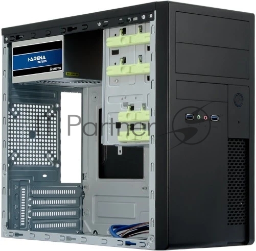Компьютерный корпус CHIEFTEC MESH XT-01B-OP без БП, черный, mATX