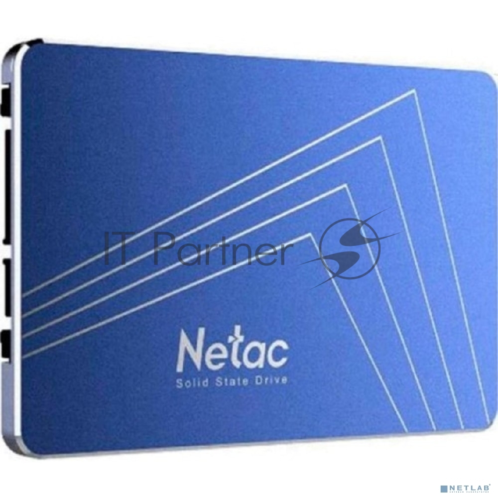 Накопитель SSD Netac N600S, 128Gb, SATA III, 2.5", R/W 510/440