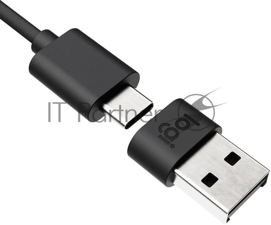 Гарнитура Logitech Zone Wired UC графит, проводная, USB-C, сертификация Microsoft Teams