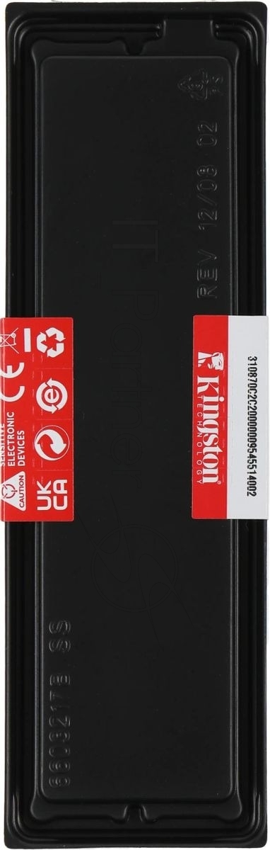Оперативная память Kingston ValueRAM, DDR4, 8GB (1x8GB), 3200MHz, CL22, DIMM
