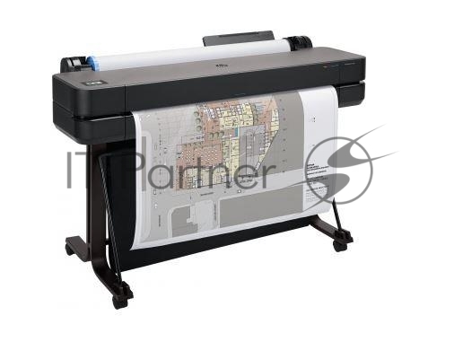 Плоттер струйный HP Designjet T630 (5HB11A/5HB11D), A0, 36", цветной, 914 мм, 2400x1200 dpi, USB, Gigabit Ethernet, WiFi