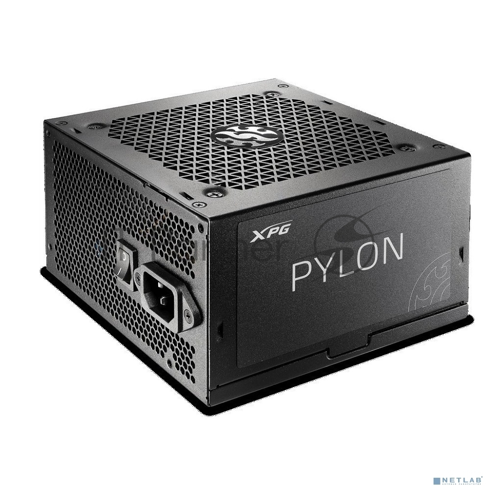 Блок питания ADATA XPG PYLON 750 (PYLON750B-BKCEU), 750 Вт, 120мм, 80 PLUS Bronze, 120мм, черный