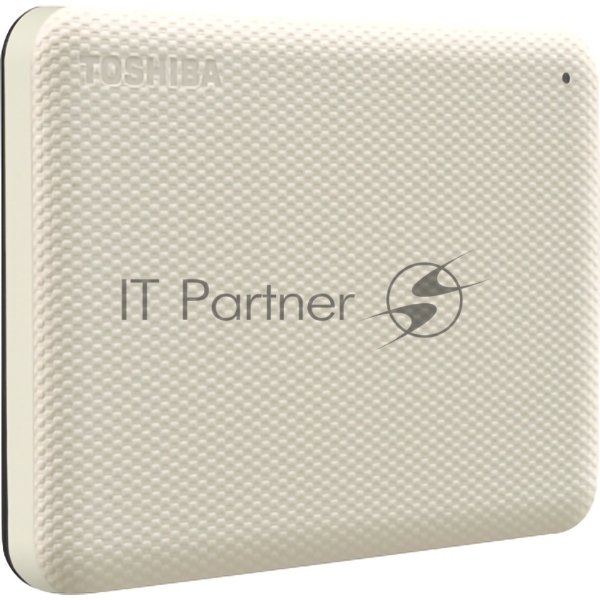 Внешний HDD 2.5" Toshiba Canvio Advance, 4TB, USB 3.2 Gen 1 Type-A, 5400 rpm, белый