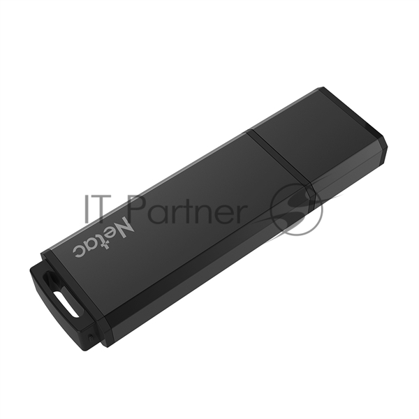 Флешка USB Netac U351 (NT03U351N-064G-20BK), 64Gb, USB 2.0, R/W 25/10, черный