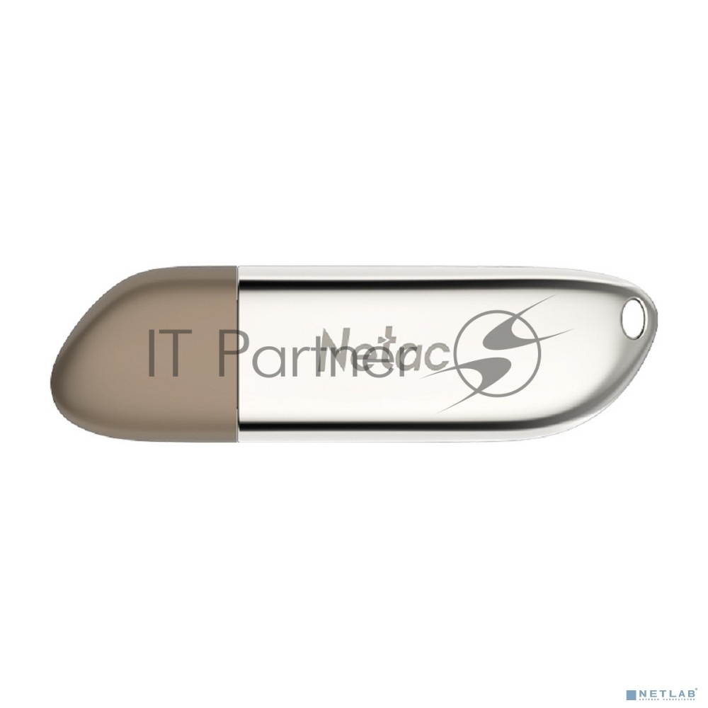 Флешка USB Netac U352 (NT03U352N-008G-20PN), 8Gb, USB 2.0, R/W 50/15, серебристый