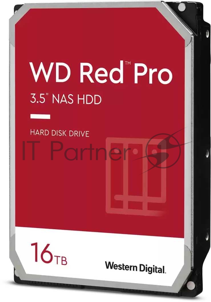 Жесткий диск WD Original SATA-III 16Tb WD161KFGX NAS Red Pro (7200rpm) 512Mb 3.5"