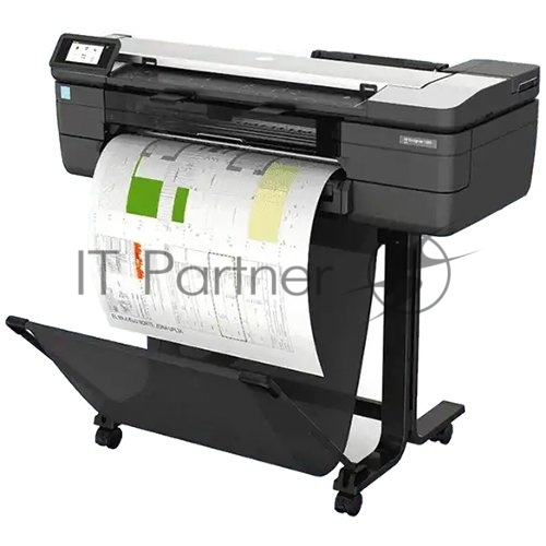 Плоттер струйный HP DesignJet T830 MFP (F9A28D), A1, 24", цветной, печ. A1 за 26 сек., 610 мм, 2400x1200 dpi, Wi-Fi, USB 2.0, Ethernet
