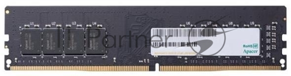 Оперативная память Apacer DDR4 16Gb 2666MHz UDIMM (PC4-21300) CL19 1.2V (Retail) 2024*8 (AU16GGb26CRBBGH/EL.16G2V.PRH)