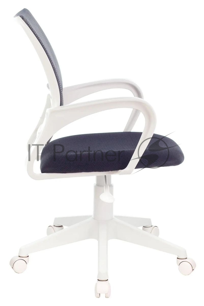 Кресло Бюрократ CH-W695NLT TW-04 TW-12 темно-серый, сетка/ткань, 120 кг, механизм качания
