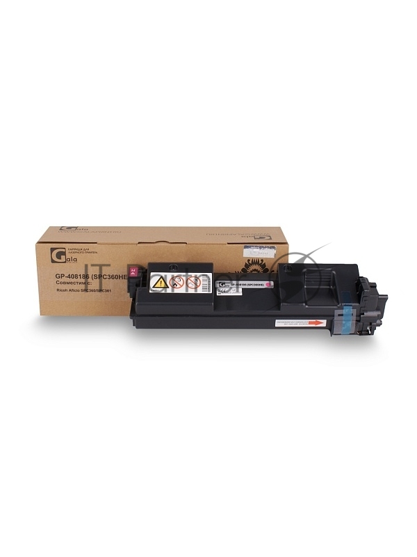 Принт-картридж GalaPrint GP-408186 (SP-C360HE) Magenta (6000 стр) для Ricoh Aficio SPC360/SPC361