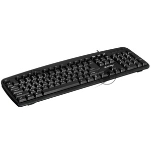 Клавиатура проводная Defender Office HB-910 RU, USB, черный