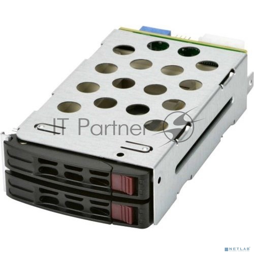 Переходник для установки 2х2.5" NVMe Supermicro MCP-220-00160-0N - Dual 2.5" NVMe Drive BKT (743/745/502/503/510/512/515)