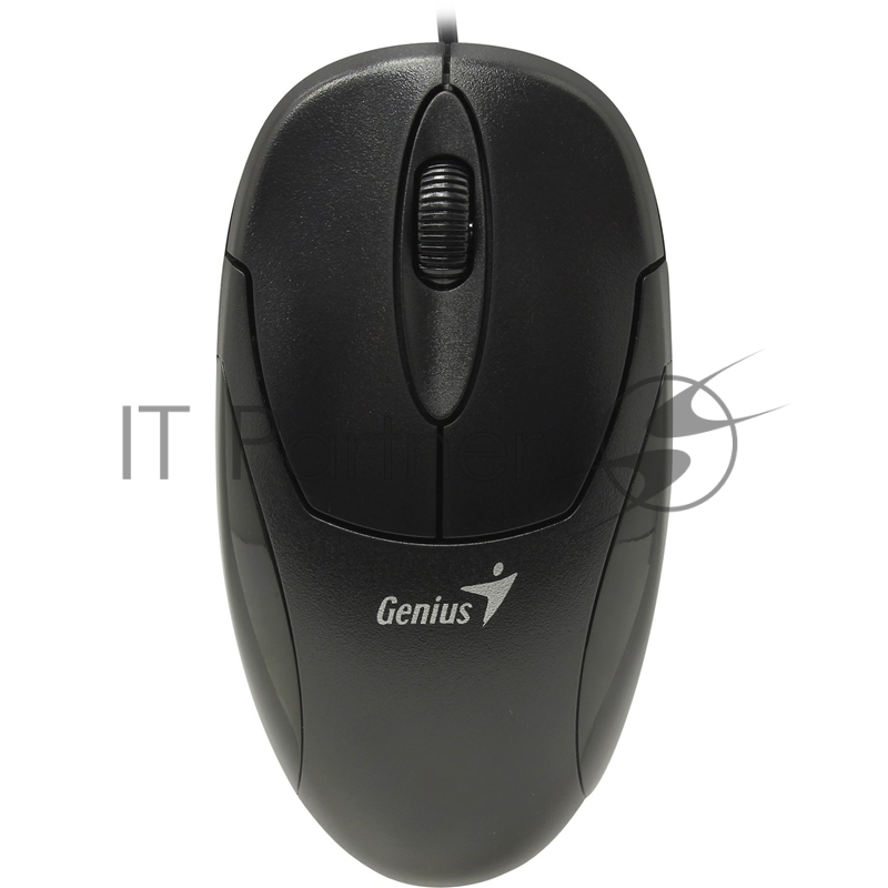Мышь проводная Genius XScroll V3 черный, 1000 dpi, USB, кнопки - 3