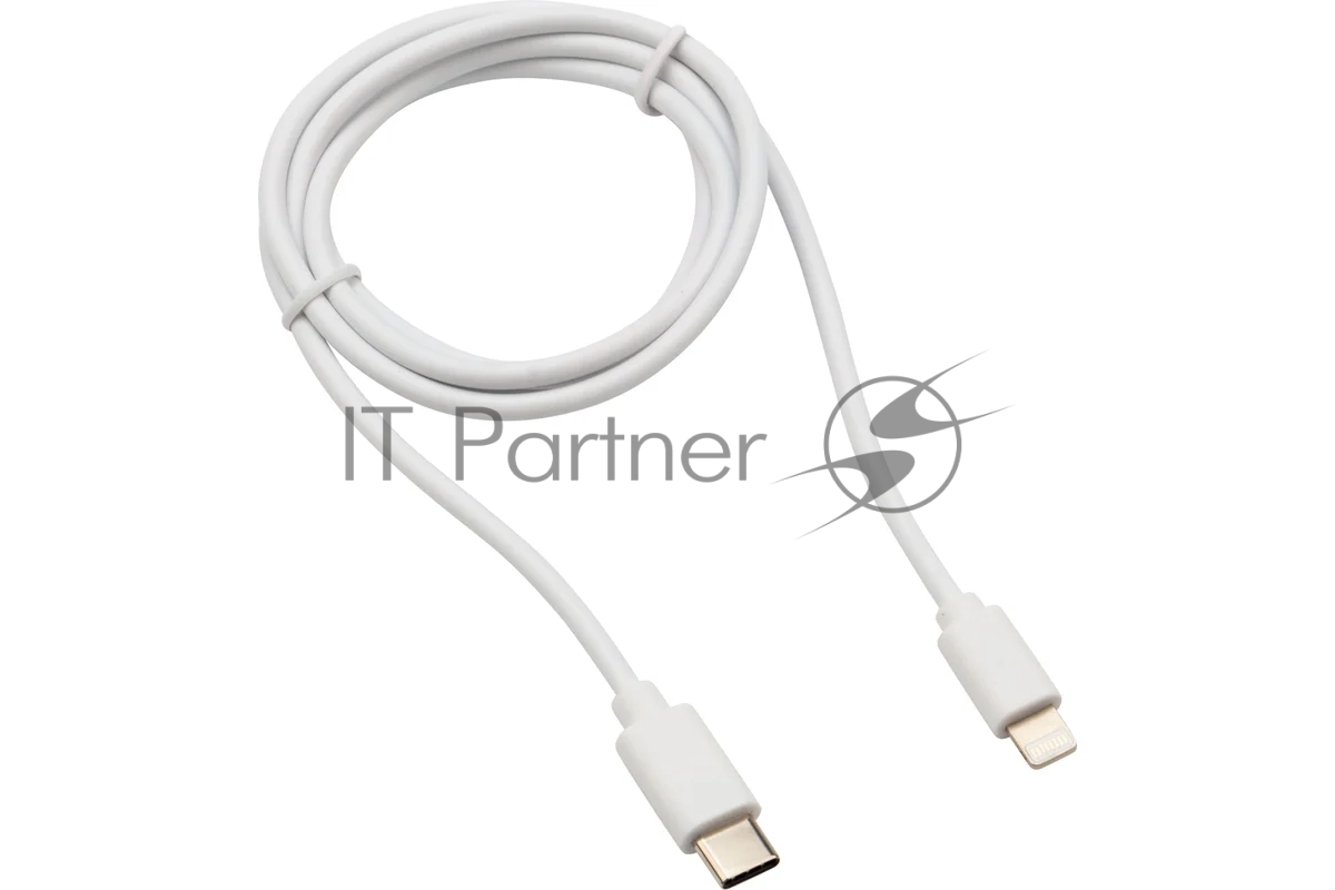 Кабель Rexant Type-C-Lightning 2.4 A, 1 м, белый ПВХ
