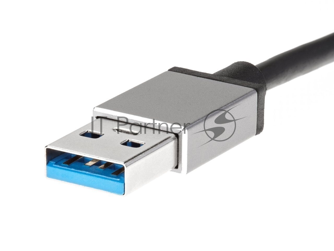 Переходник Telecom USB 3.0 - RJ-45 1000Mbps +3 USB3.0, Aluminum Shell, 0.2м TA311U