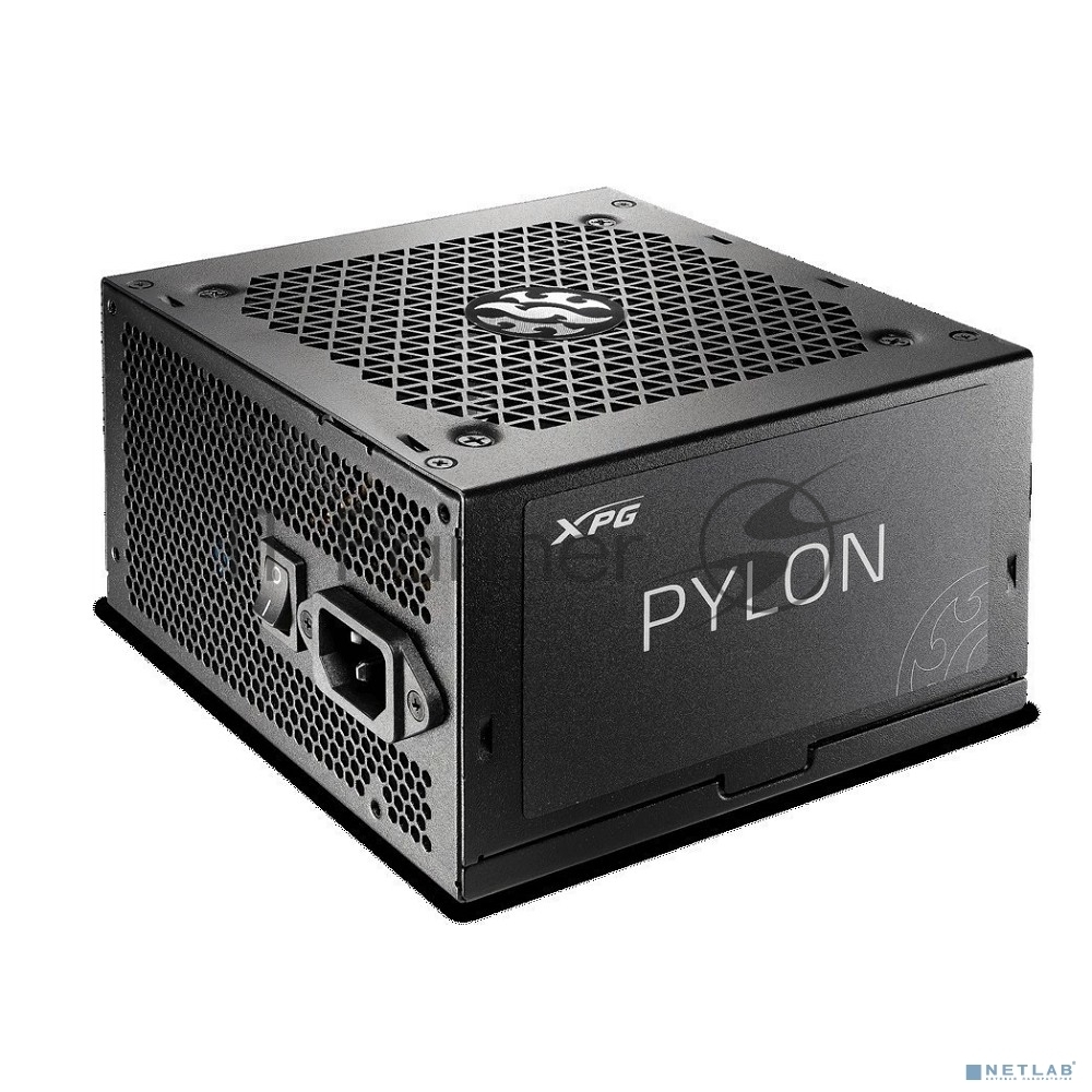 Блок питания XPG PYLON650B-BLACKCOLOR, 650 Вт, 80 PLUS Bronze, 120мм, черный