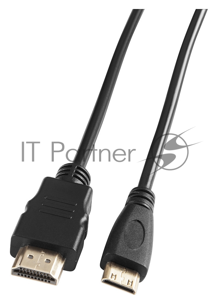 Кабель аудио-видео Buro mini-HDMI (m)/HDMI (m) 5м. черный