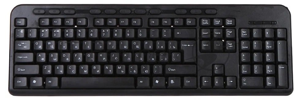Клавиатура Qumo Opus K64 проводная, USB Type-A, чёрный