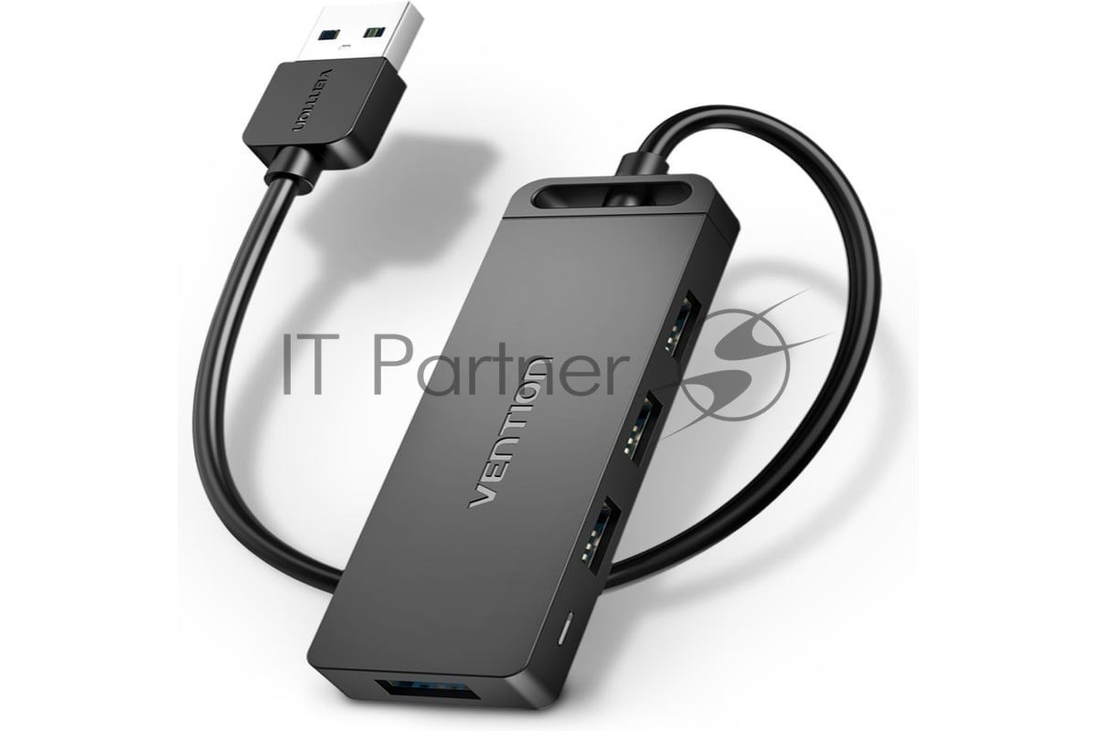 USB-концентратор Vention CHLBB, USB 3.0, USB 4 порта, USB