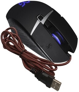 Мышь проводная ExeGate Gaming Standard Laser GML-13 черный, 4000 dpi, USB, кнопки - 8
