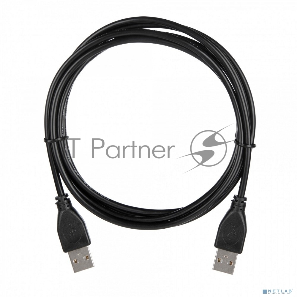Кабель ACD-U2AAM-30L USB 2.0, A male - A male, ТТХ: (7/0.12BC+PE)*1P+(7/0.12BC+PE)*2C+7/0.12BC+AL+PVC OD4.0, синий, 3м