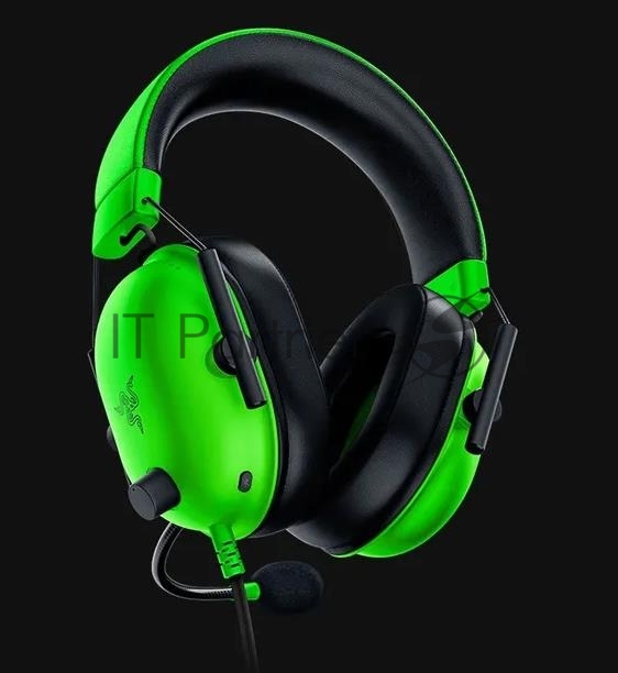 Гарнитура Razer Blackshark V2 X зеленый, проводная, 3.5 мм