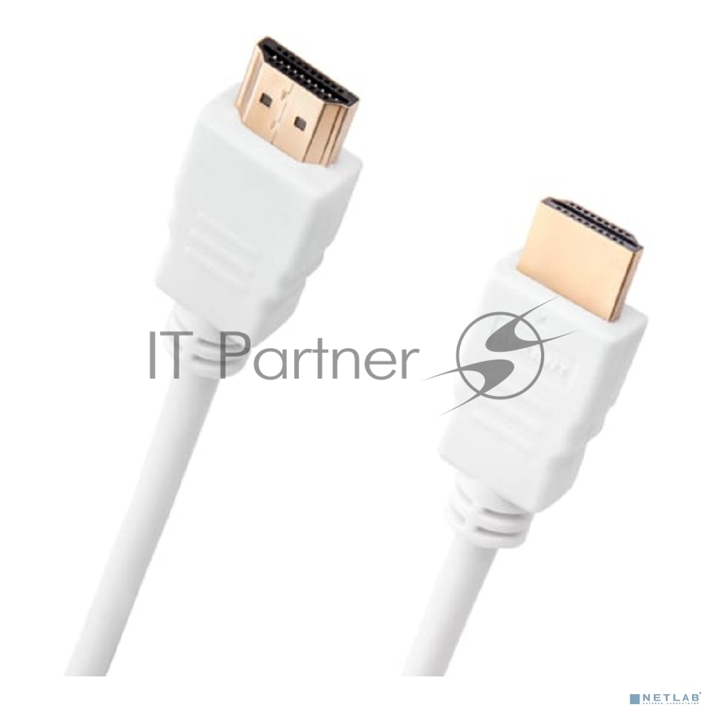 Кабель Rexant HDMI - HDMI 1.4, 1.5 м Gold белый