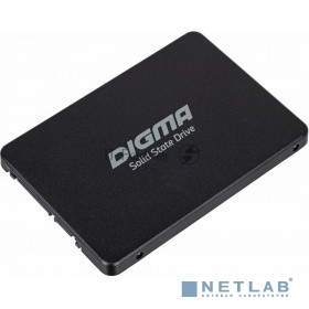 Накопитель SSD Digma Run Y2, 128Gb, SATA III, 2.5", без NVMe, R/W 500/430