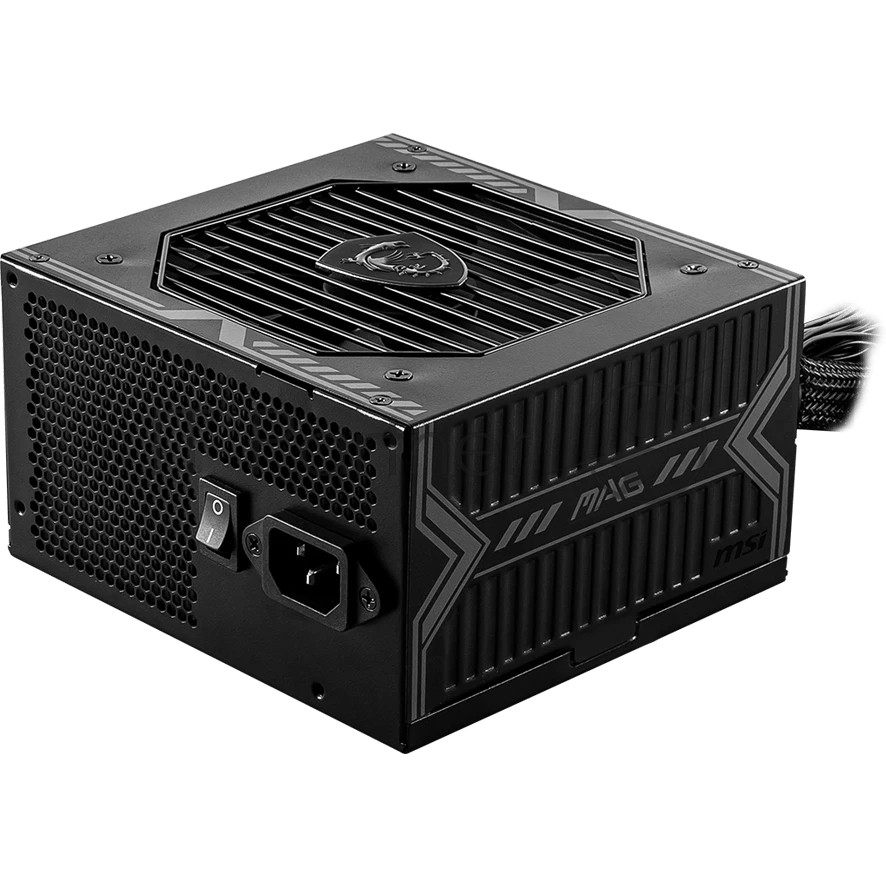 Блок питания MSI MAG A650BN, 650Вт, 80 PLUS Bronze, 120мм, черный