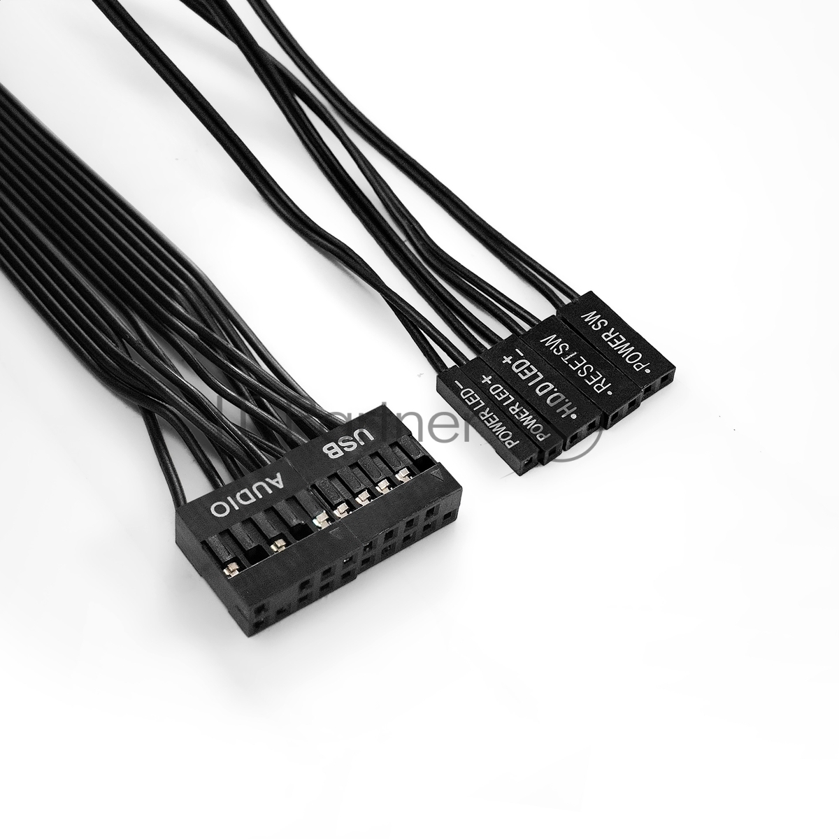 Компьютерный корпус Miditower ExeGate AA-440-AA450 (ATX, AA450 8 см, 2*USB, аудио)