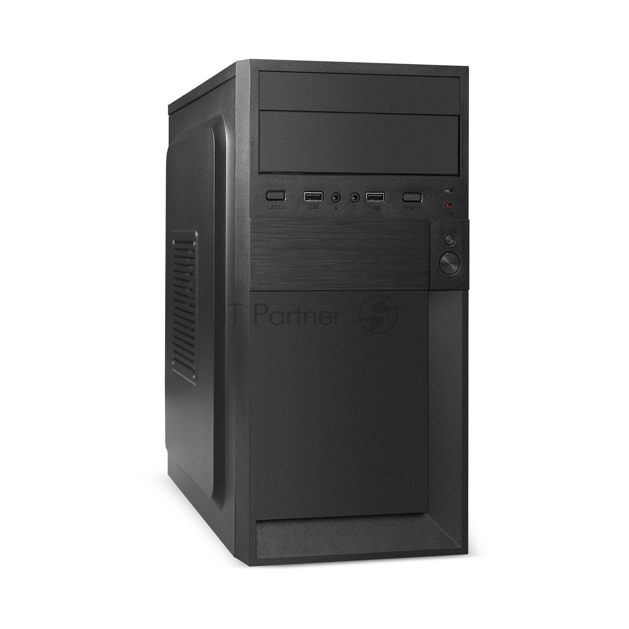 Компьютерный корпус Minitower ExeGate EX291143RUS BAA-105-01-AA500 (mATX, БП AA500 с вент. 8см, 2*USB, аудио, черный)