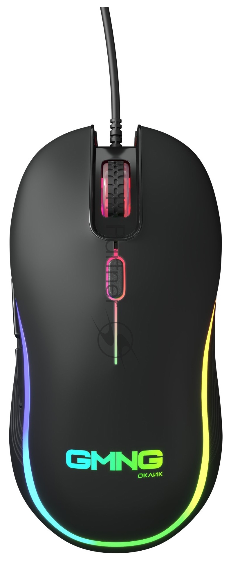 Мышь проводная Oklick GMNG 723GM черный, 3200 dpi, USB, кнопки - 6