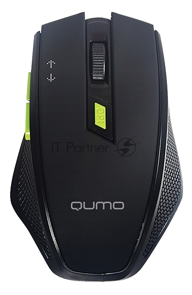 Мышь беспроводная Qumo Office Prisma Black M85 черный, 2400 dpi, радиоканал, USB, кнопки - 7
