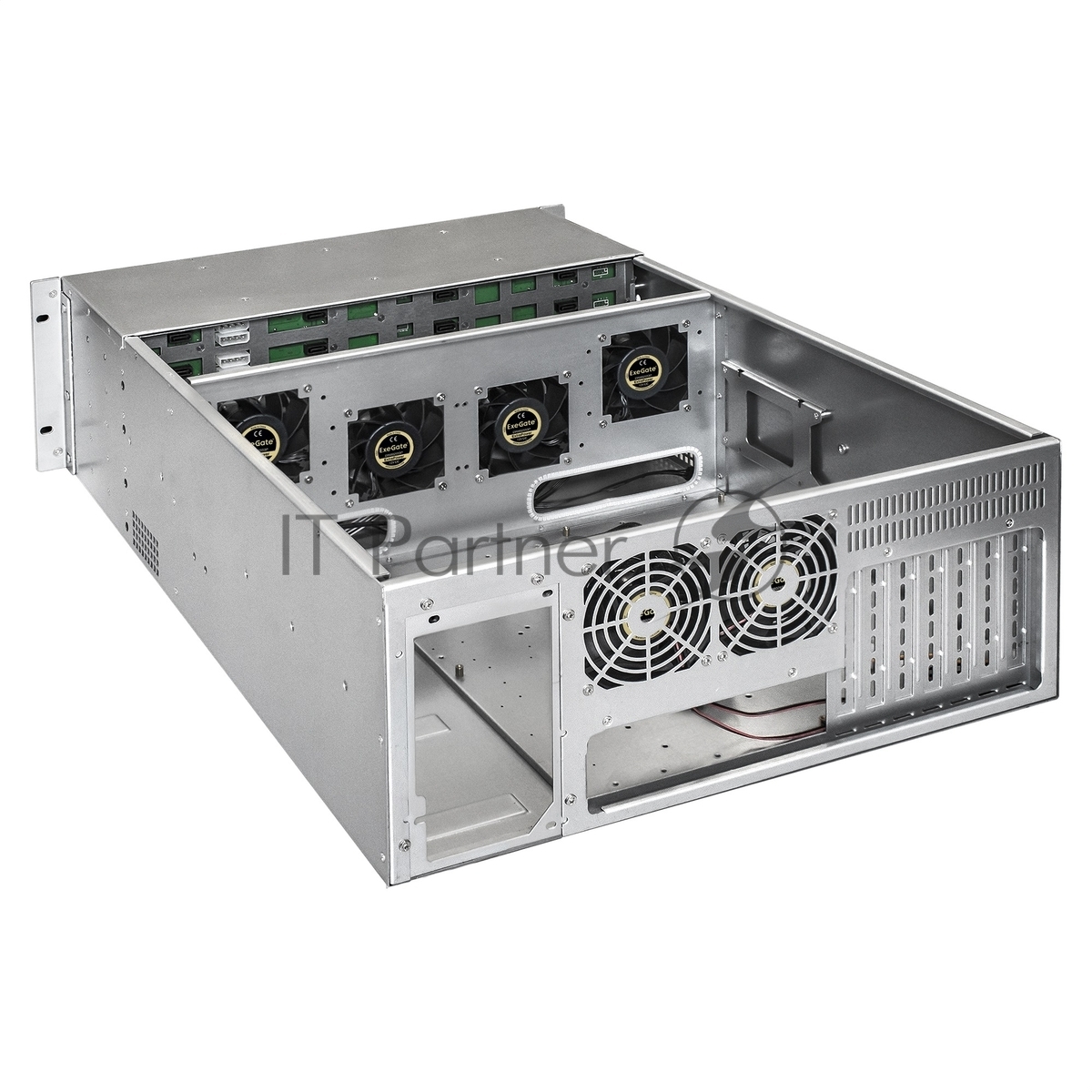 Серверный корпус ExeGate Pro 4U660-HS24 (RM 19", высота 4U, глубина 660, без БП, 24xHotSwap, USB)