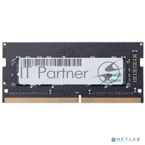 Оперативная память Apacer, DDR4, 32GB (1x32GB), 3200MHz, CL22, SO-DIMM