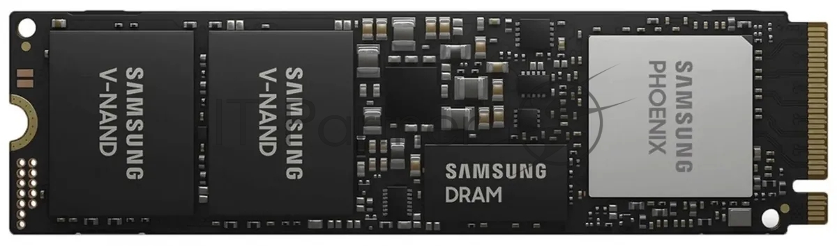 Накопитель SSD Samsung PM9A1, 1000Gb, M.2 2280, PCIe 4.0 x4, NVMe, R/W 7000/5100