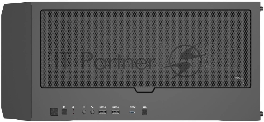 Компьютерный корпус ZALMAN Z10 PLUS, ATX, черный, WINDOW, 2x3.5", 2x2.5", 2xUSB 3.0, 1xUSB 3.1 Type-C, FRONT 3x140мм ARGb, REAR 1x120мм ARGb
