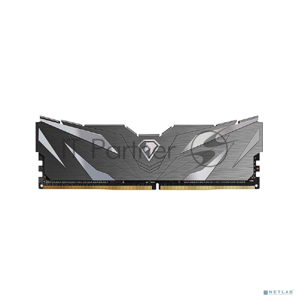Оперативная память NETAC, DDR4, 8GB (1x8GB), 3200MHz, CL16, DIMM, с радиатором, черный