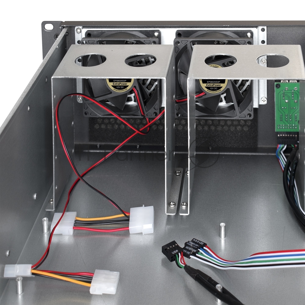 Серверный корпус ExeGate Pro EX293186RUS 3U390-08 (RM 19", высота 3U, глубина 390, БП 700RADS, USB)