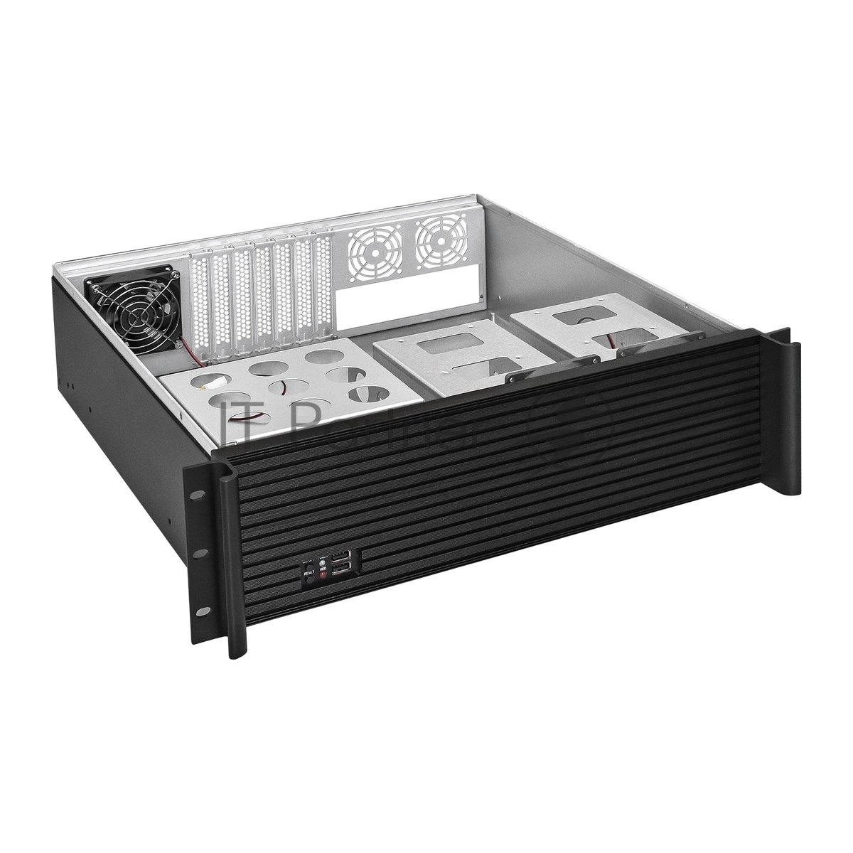 Серверный корпус ExeGate Pro EX293201RUS 3U450-08 (RM 19", высота 3U, глубина 450, БП 600RADS, USB)