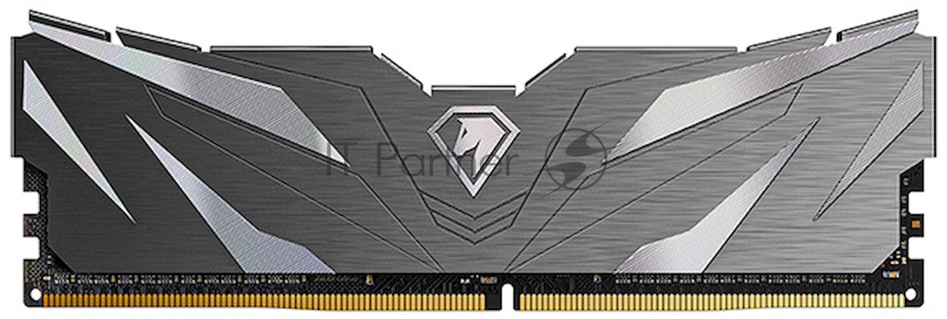 Оперативная память NETAC, DDR4, 16GB (1x16GB), 3200MHz, CL16, DIMM, с радиатором, черный