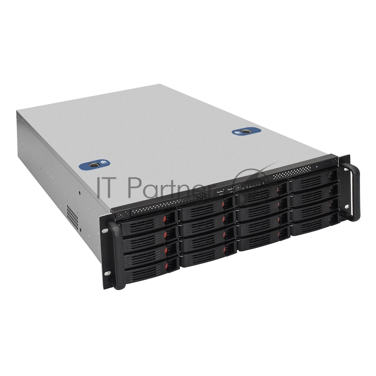 Серверная платформа ExeGate EX292421RUS Pro 3U660-HS16 (RM 19", высота 3U, глубина 660, Redundant БП 2x1000W, 16xHotSwap, USB)