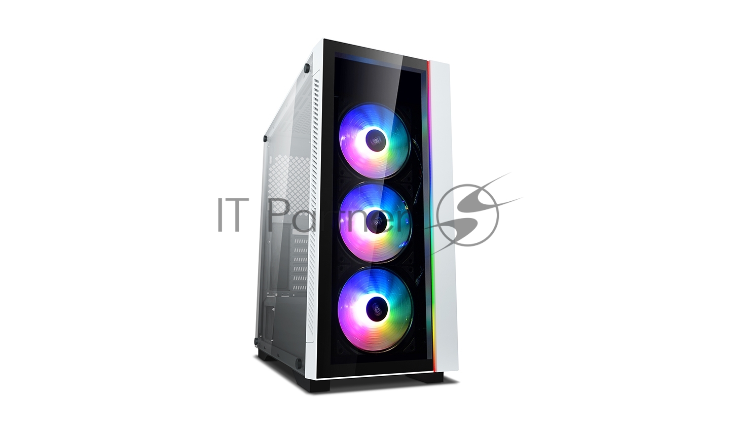 Компьютерный корпус Deepcool MATREXX 55 V3 ADD-RGb WH 3F белый