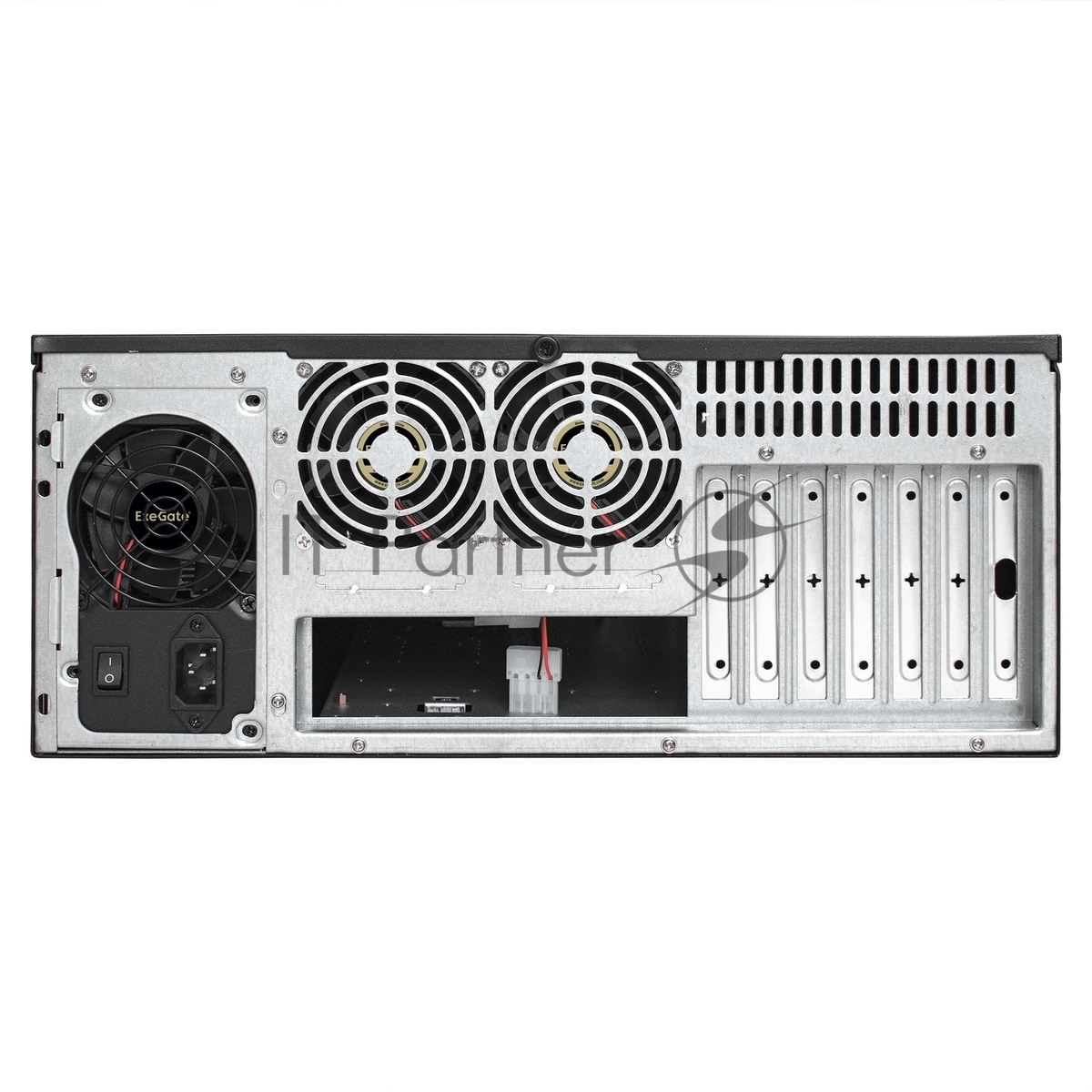 Серверный корпус ExeGate EX293251RUS Pro 4U480-15/4U4132 (RM 19", высота 4U, глубина 480, БП 800RADS, USB)