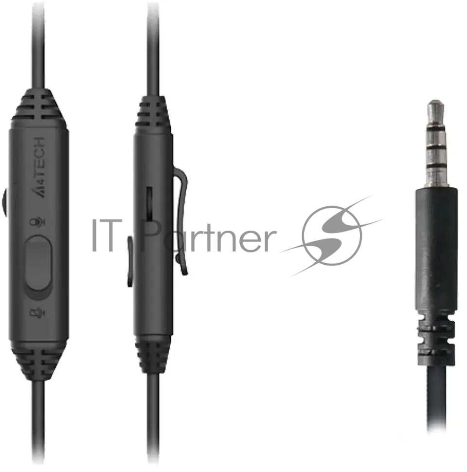 Гарнитура A4Tech Fstyler FH100i чёрный, проводная